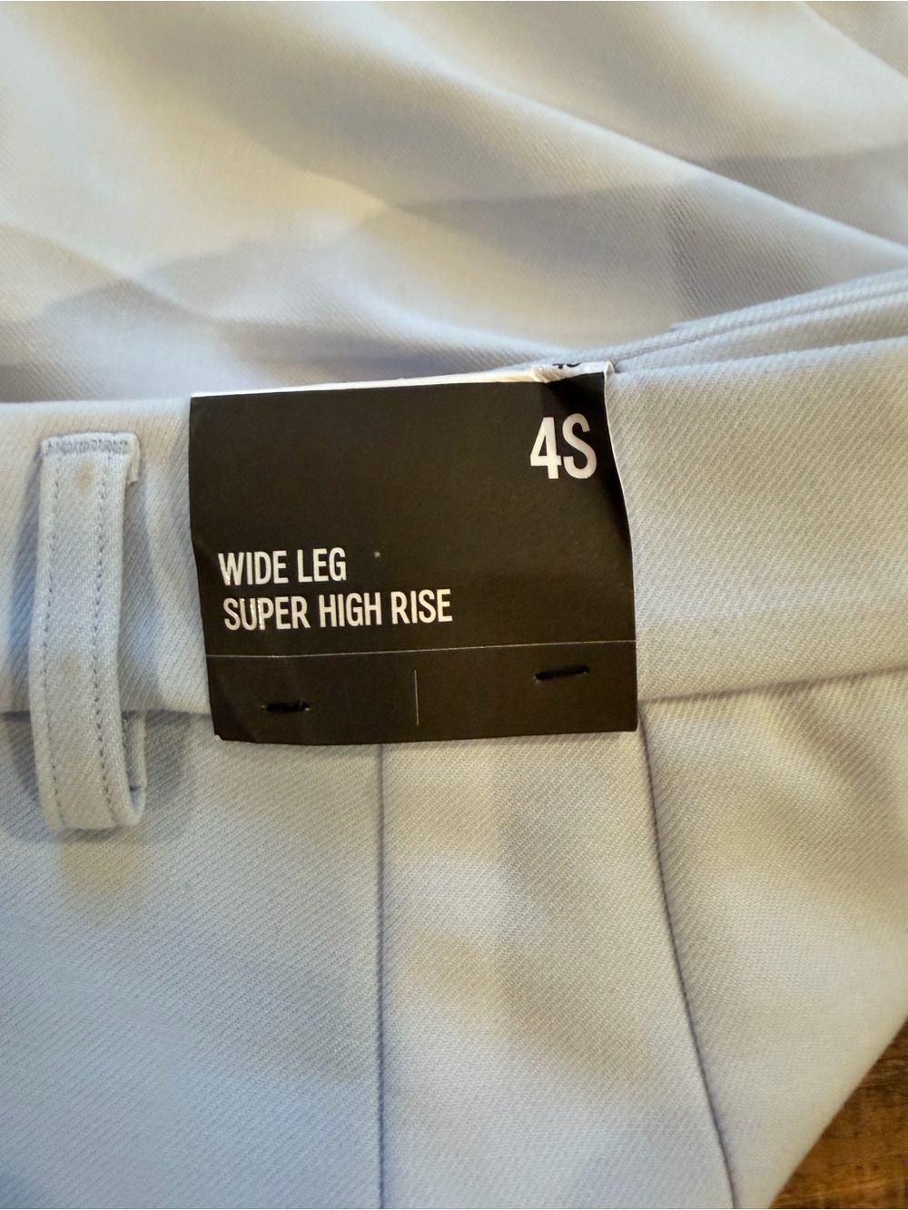 Express Wide Leg Trousers Light Blue - Picture 6 of 9